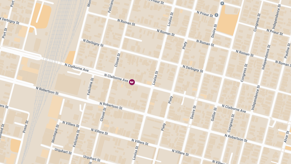 Vehicle Crash Injures One Near North Claiborne Avenue