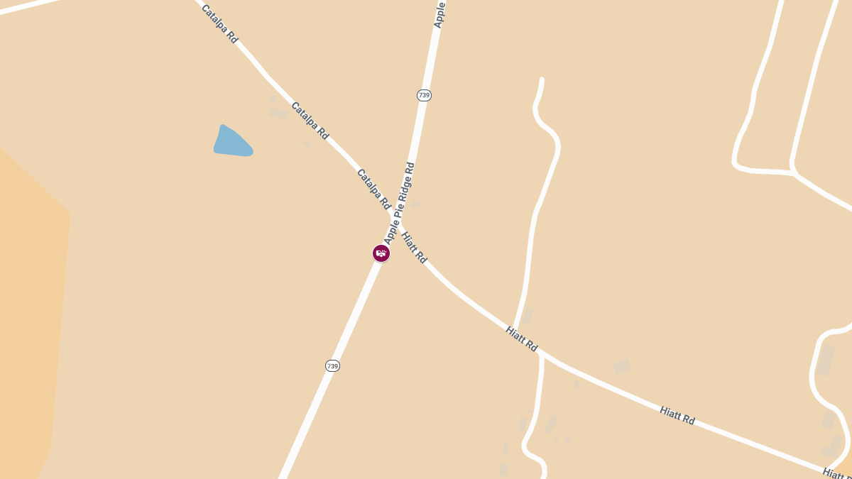 Vehicle Crash With Injuries Reported on Apple Pie Ridge Rd