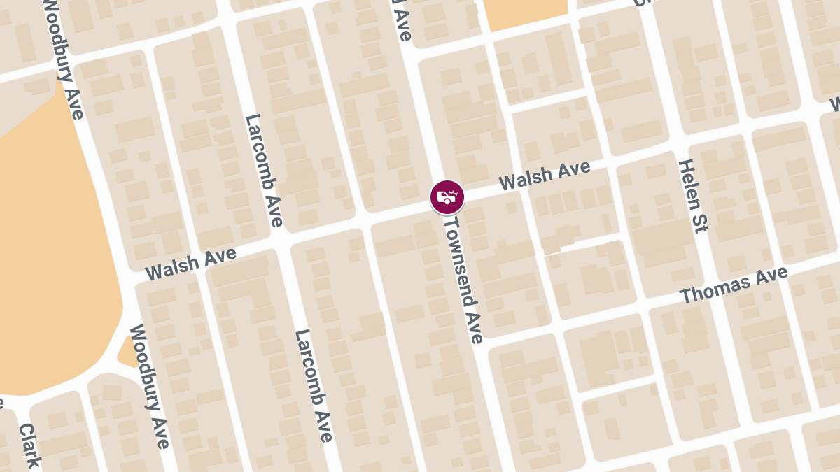 Vehicle Crash With Injuries at Walsh Ave & Townsend Ave