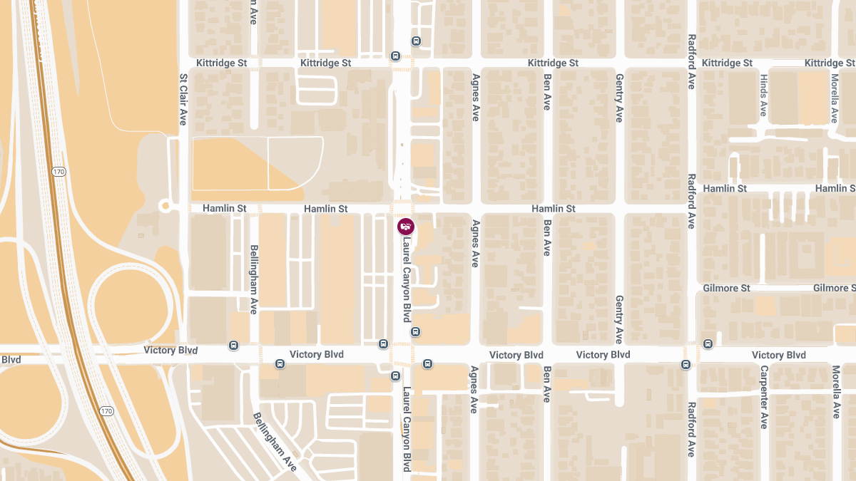 Vehicle Crash With Injuries on Laurel Canyon Blvd