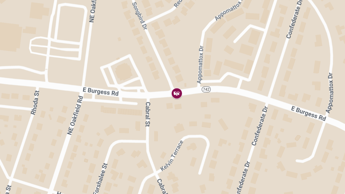 Vehicle Crash with Injuries Reported at E Burgess Rd & Songbird Dr