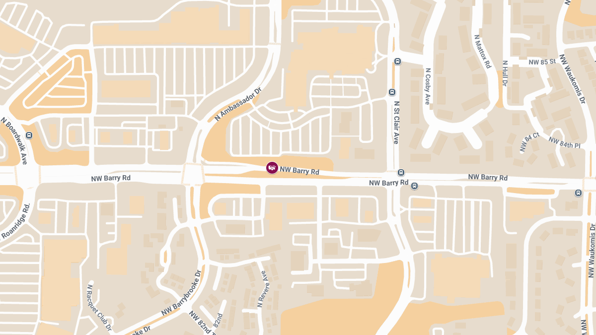 Woman Injured in Accident on NW Barry Rd