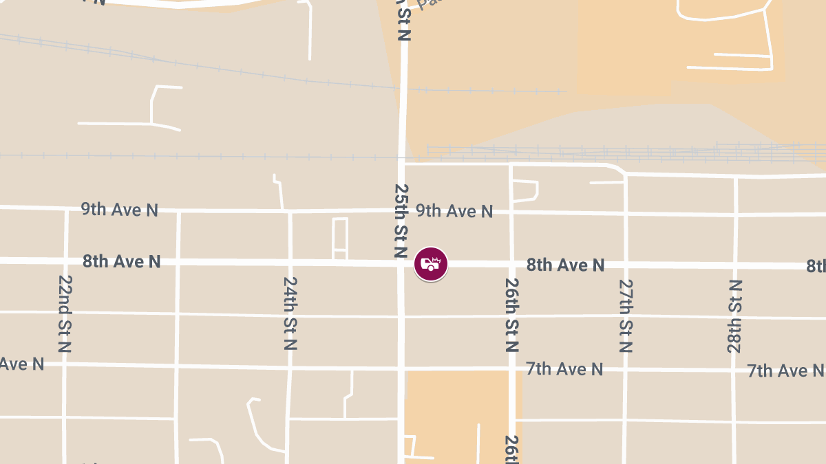 Woman Injured in Crash at 25th St N & 8th Ave N