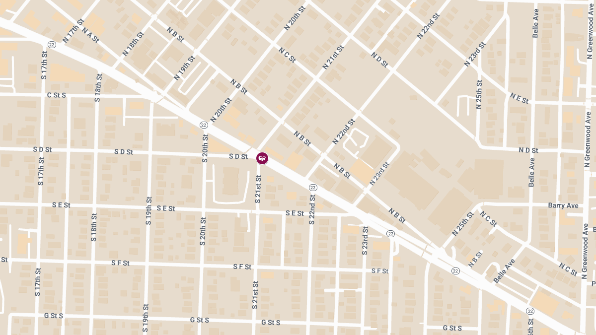 Woman Injured in Crash at S 21st St & Rogers Ave
