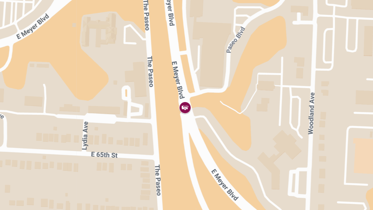 Woman Injured in Crash on E Meyer Blvd