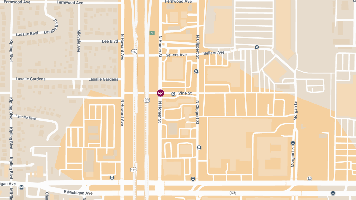Woman Injured in Two-Car Crash at N Homer St & Vine St