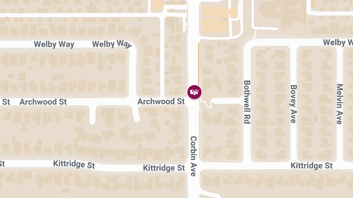 Woman Injured in Two-Vehicle Collision at Corbin Ave and Archwood St