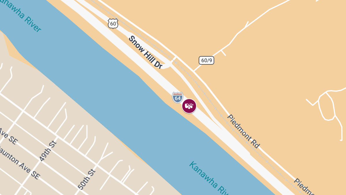 Woman Injured in Two-Vehicle Wreck on I-64 Westbound Near 47th St