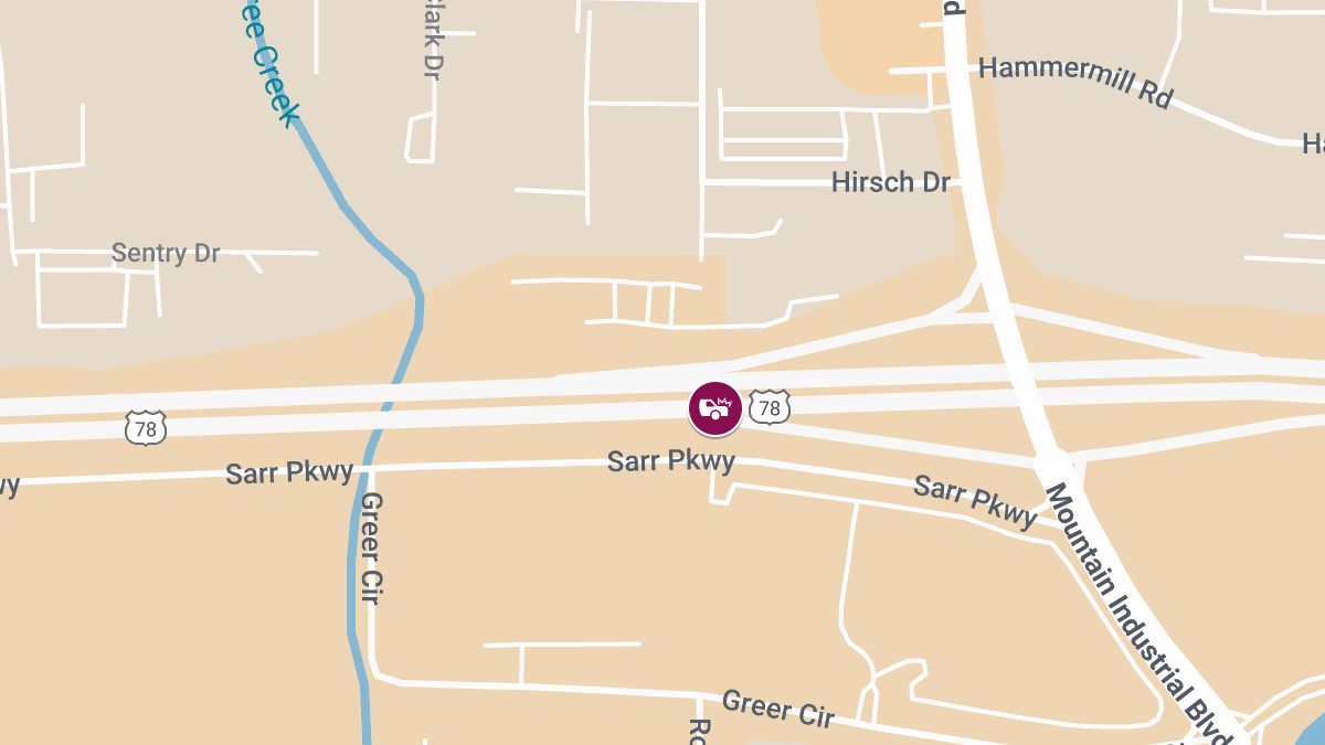 Woman Killed in Multi-Vehicle Crash on Hwy 78 EB Near Mountain Industrial Blvd