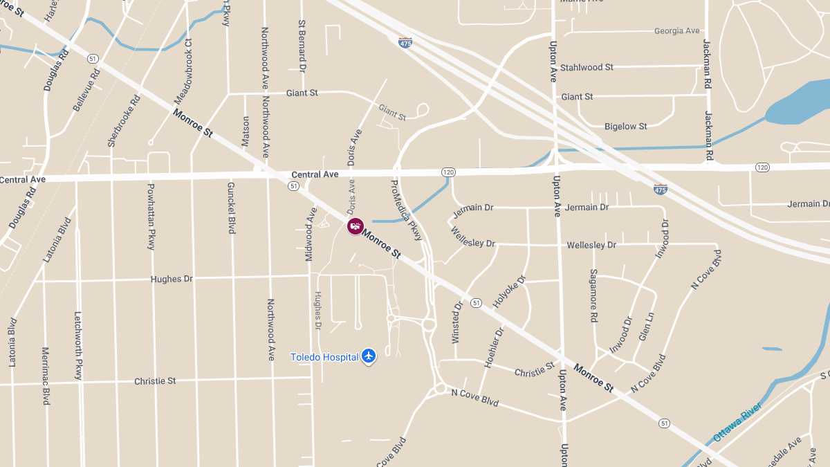 Woman Seriously Injured in Head-On Collision on Monroe St