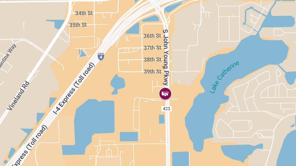 24-Year-Old Man Injured in Crash on S John Young Pkwy