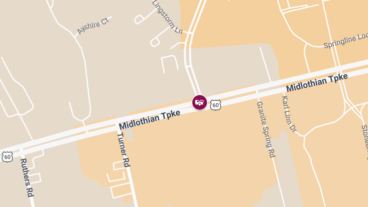 Collision with Injuries at Midlothian Tpke & Boulders Pkwy