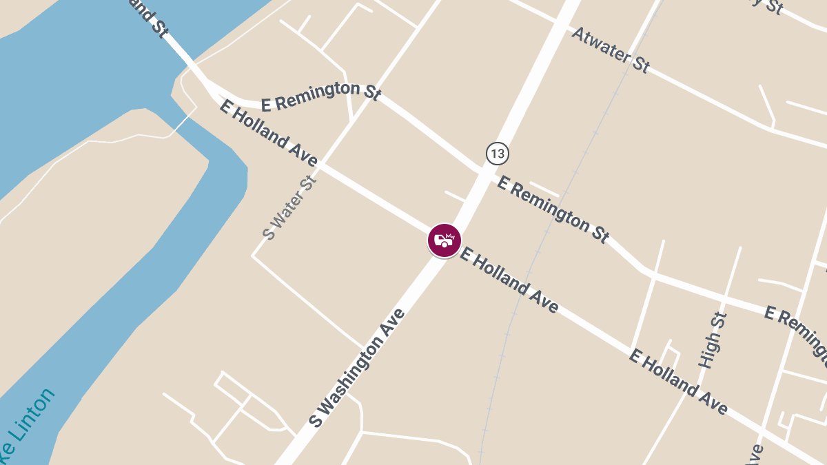 Injury Accident Reported at Holland Ave & Washington Ave