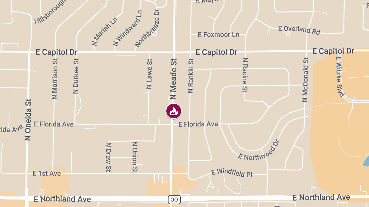 1 Hospitalized After N Meade St House Fire