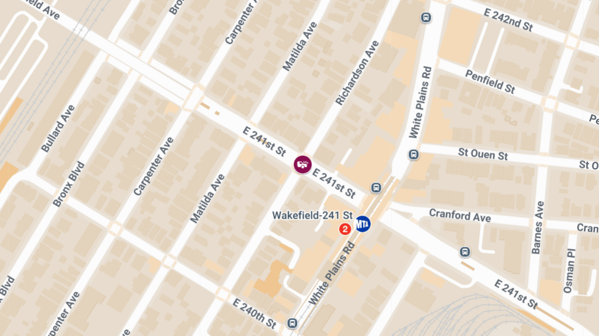 1 Injured in Crash near E 241st St & Richardson Ave