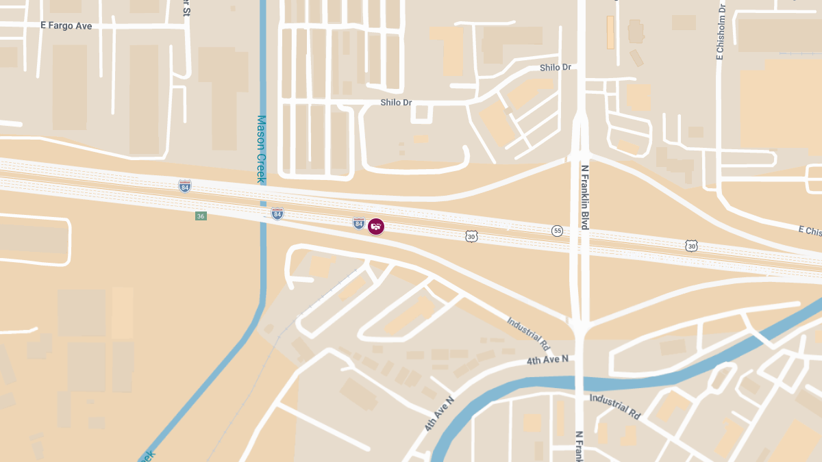 1 Killed in 4-Vehicle Crash on I-84