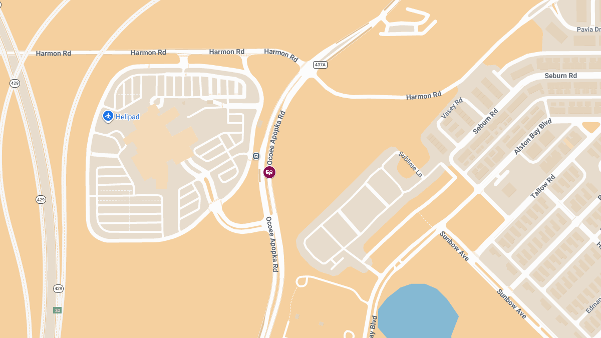 2-Car Accident With Injuries at Ocoee Apopka Rd