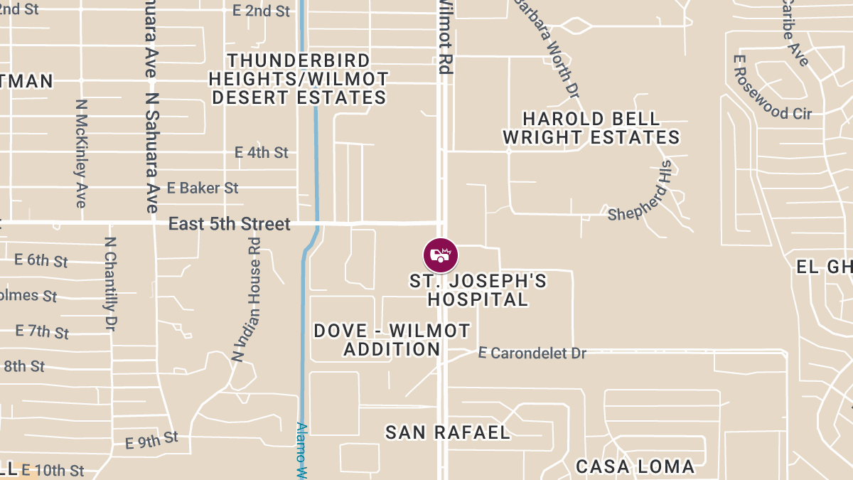 2 Injured in Crash Near St. Joseph’s Hospital