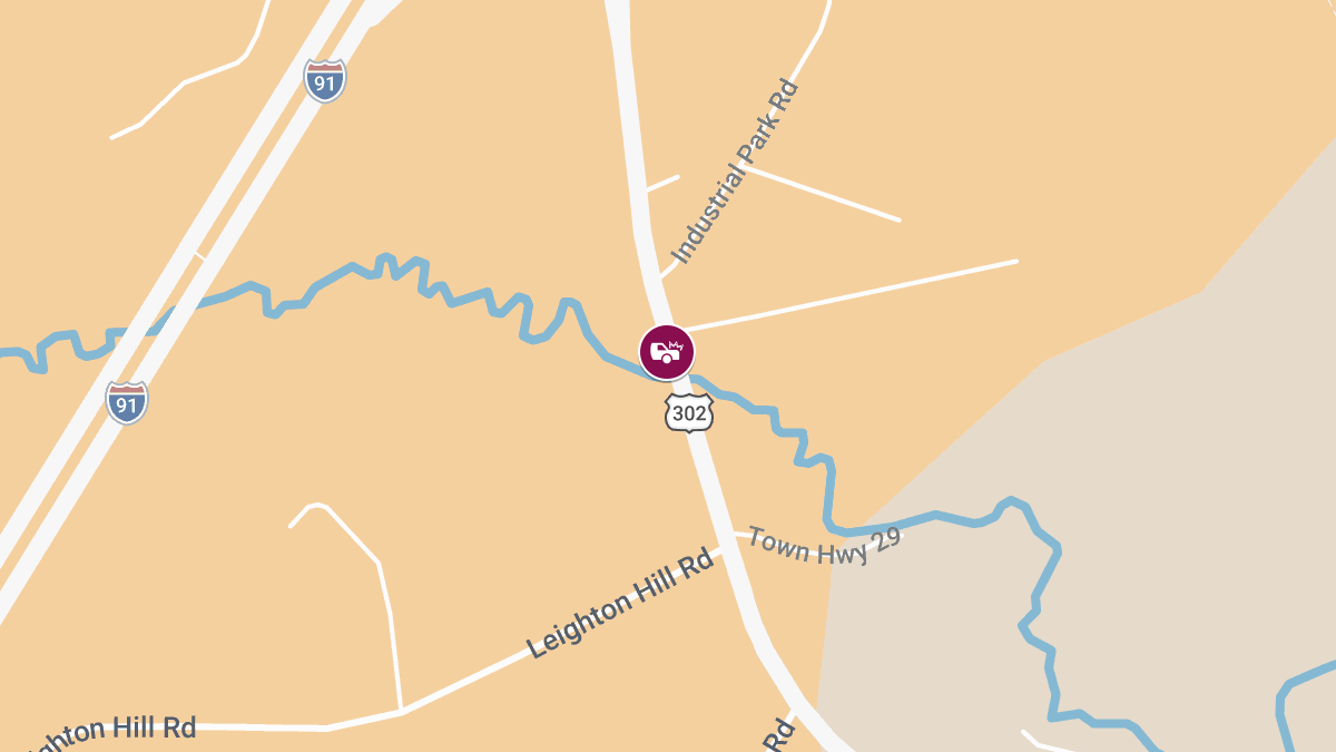 2 Injured in Crash on US 302 Near Leighton Hill Rd