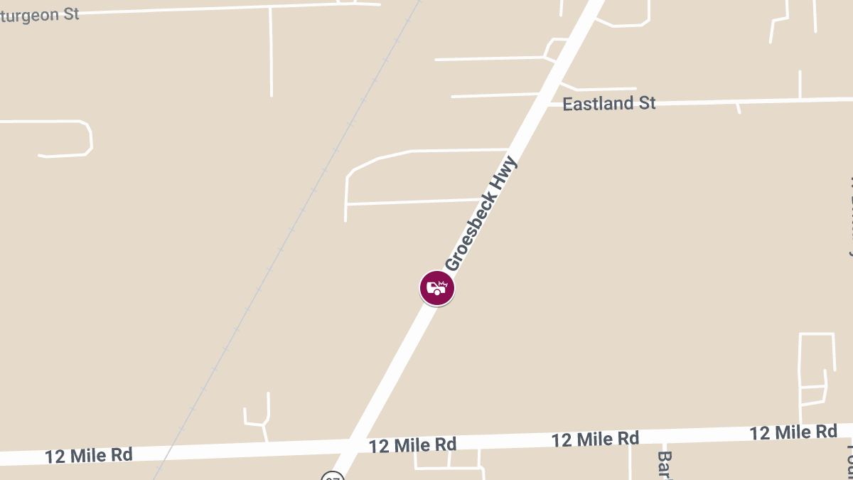 2 Killed, 1 Injured in Head-On Crash on Groesbeck Hwy