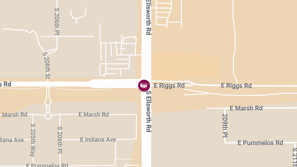 2 Killed in Crash at Ellsworth Rd and Riggs Rd