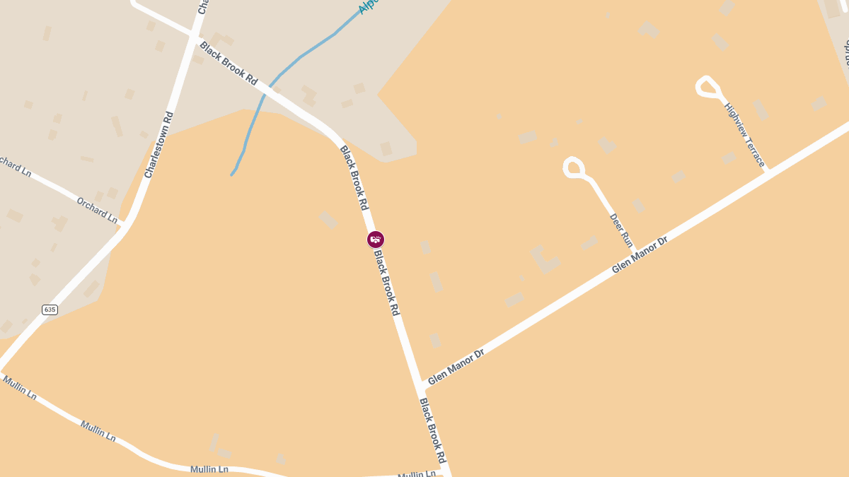 2-Vehicle Crash With Injuries on Black Brook Rd