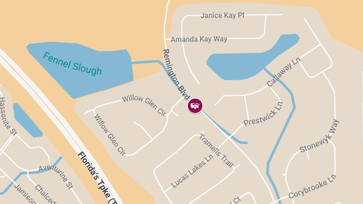 2-Vehicle Crash at Remington Blvd & Corey Brook Ln