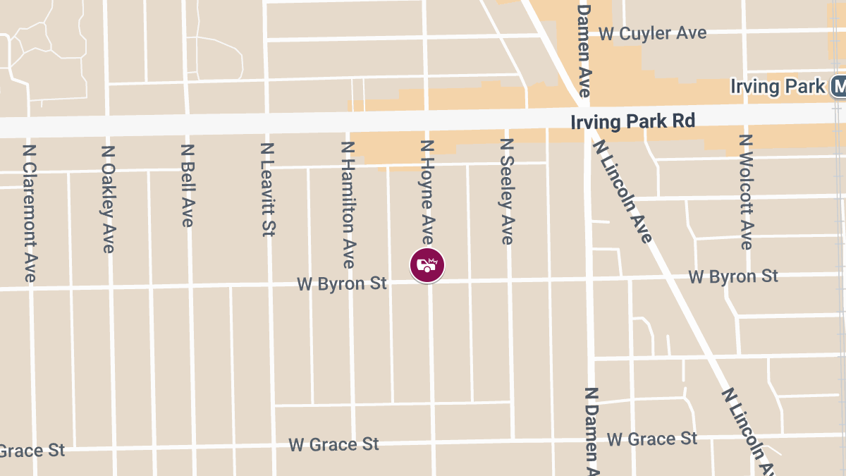 3 Injured in Crash on N Hoyne Ave