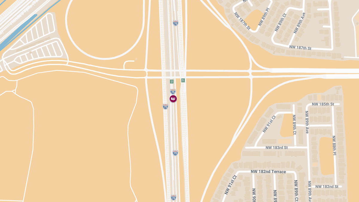 3 Injured in I-75 Crash Near Miami Gardens Dr