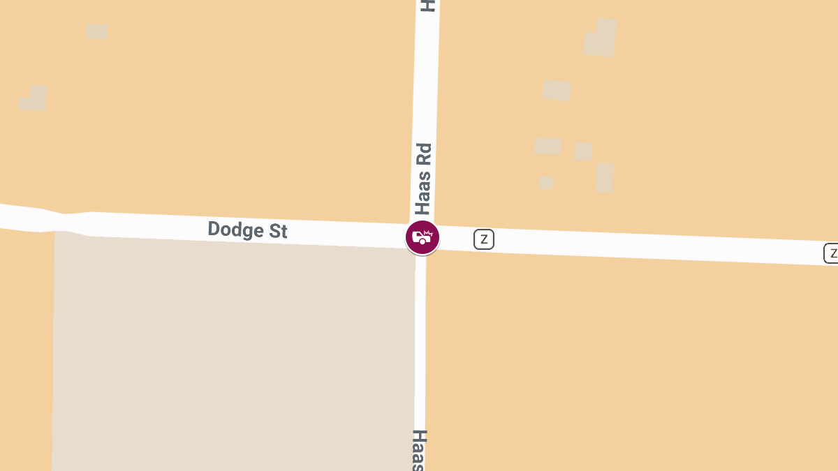 4 Injured in Crash at Haas Rd and County Rd Z