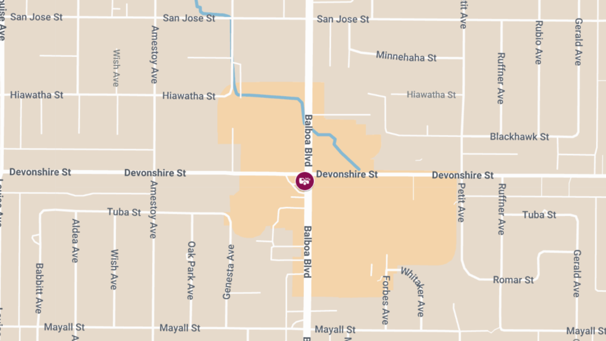 Accident Leaves Injuries Reported at Devonshire & Balboa