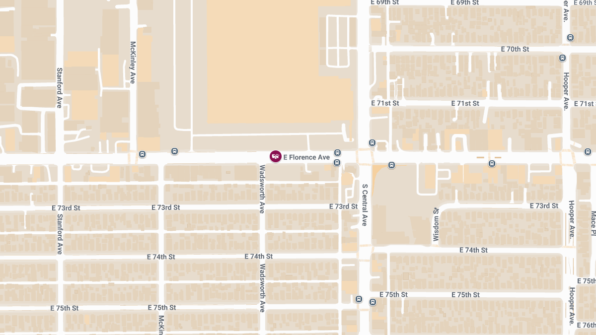 Accident Leaves Injuries Reported at E Florence Ave