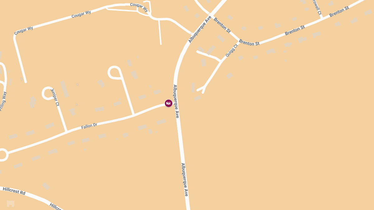 Accident Sends Victims to Hospital at Albuquerque Ave & Fallon Dr
