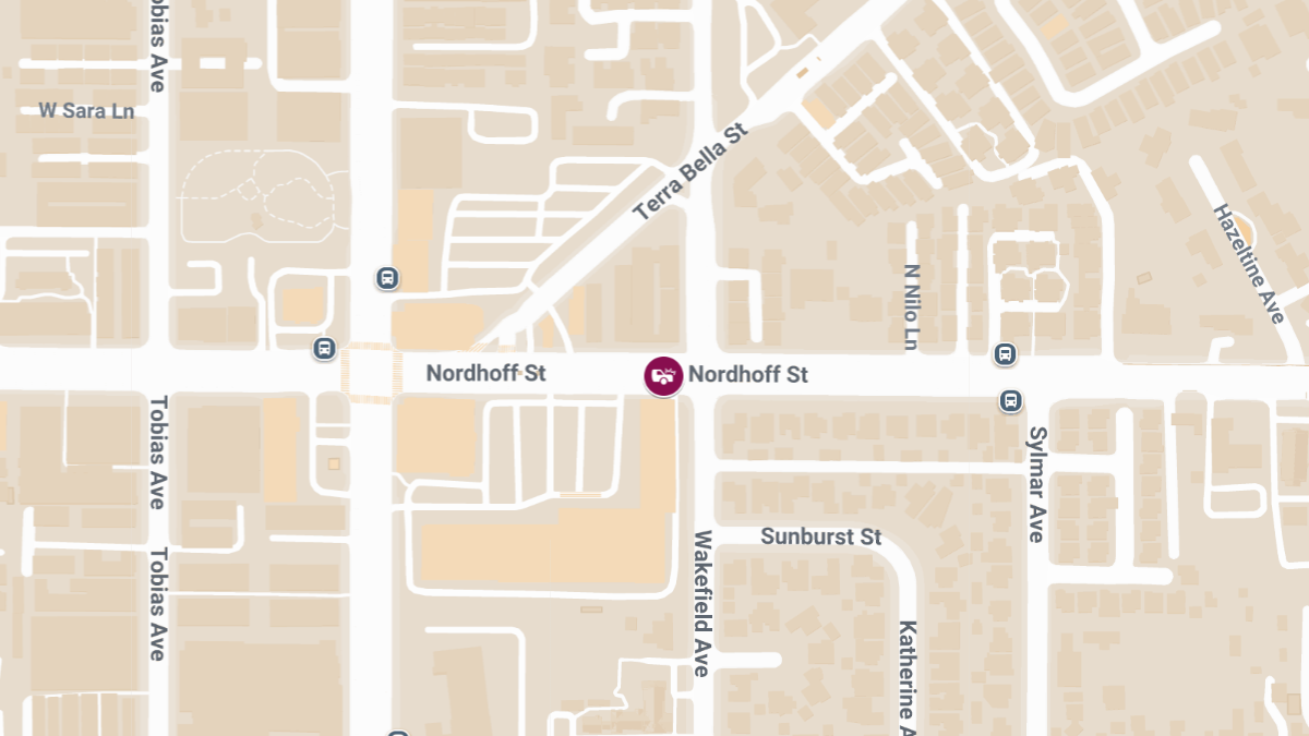 Accident Sends Victims to Hospital at Nordhoff St & Wakefield Ave