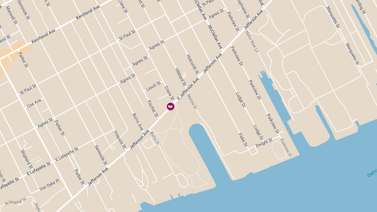 Accident With Injuries Reported Along E Jefferson Ave