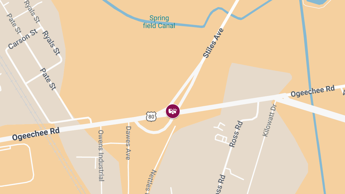 Accident With Injuries Reported Near Ogeechee Rd & Stiles Ave