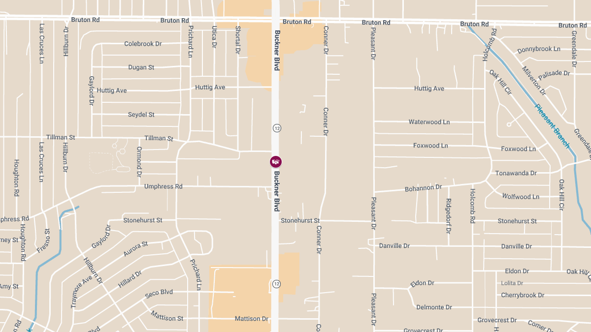 Accident With Injuries Reported at 1700 S Buckner Blvd