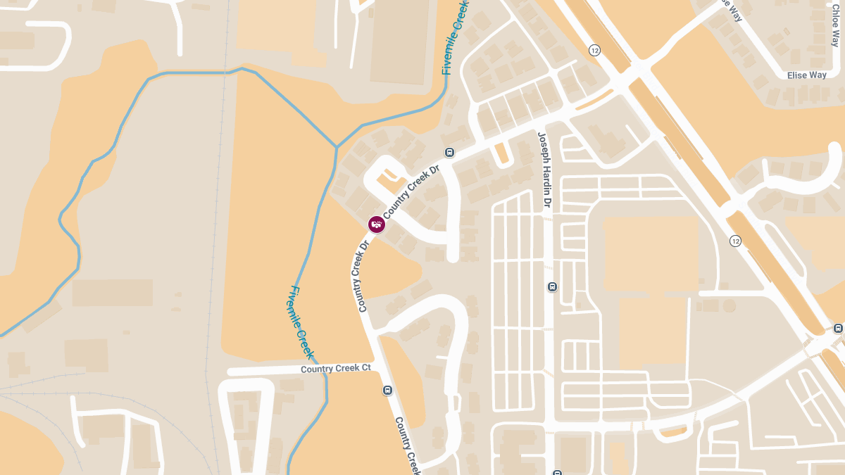 Accident With Injuries Reported at 4600 Country Creek Dr