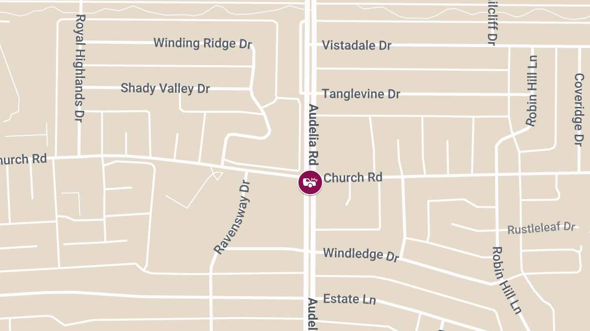 Accident With Injuries Reported at Audelia Rd & Church Rd