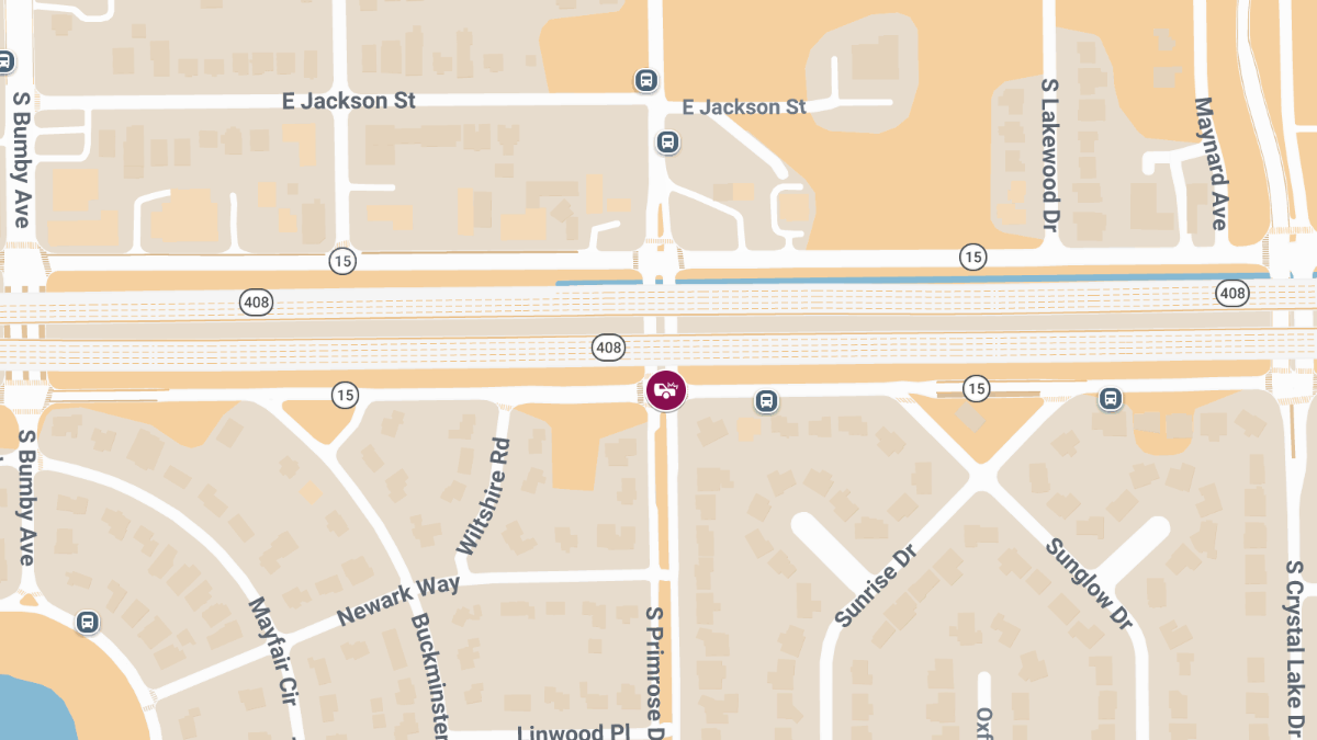 Accident With Injuries Reported at E Anderson St & S Primrose Dr