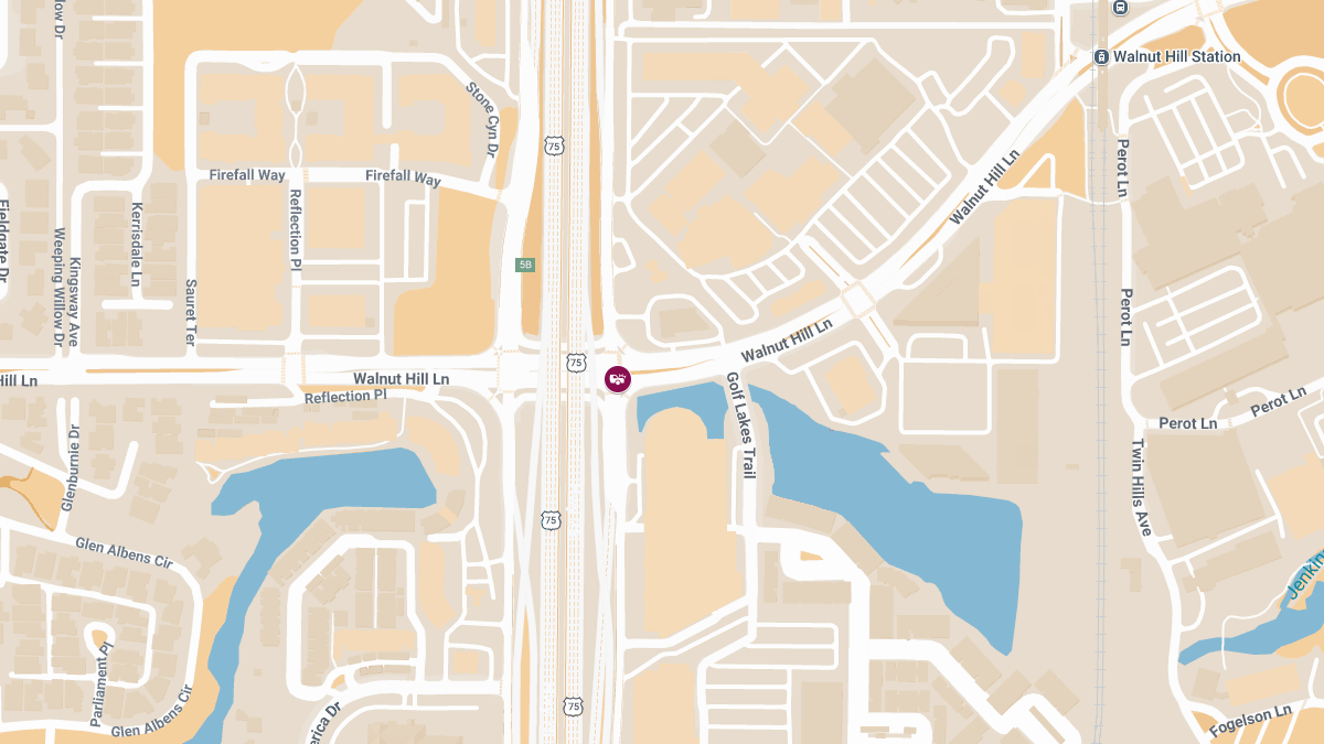 Accident With Injuries Reported at N Central Expy & Walnut Hill Ln