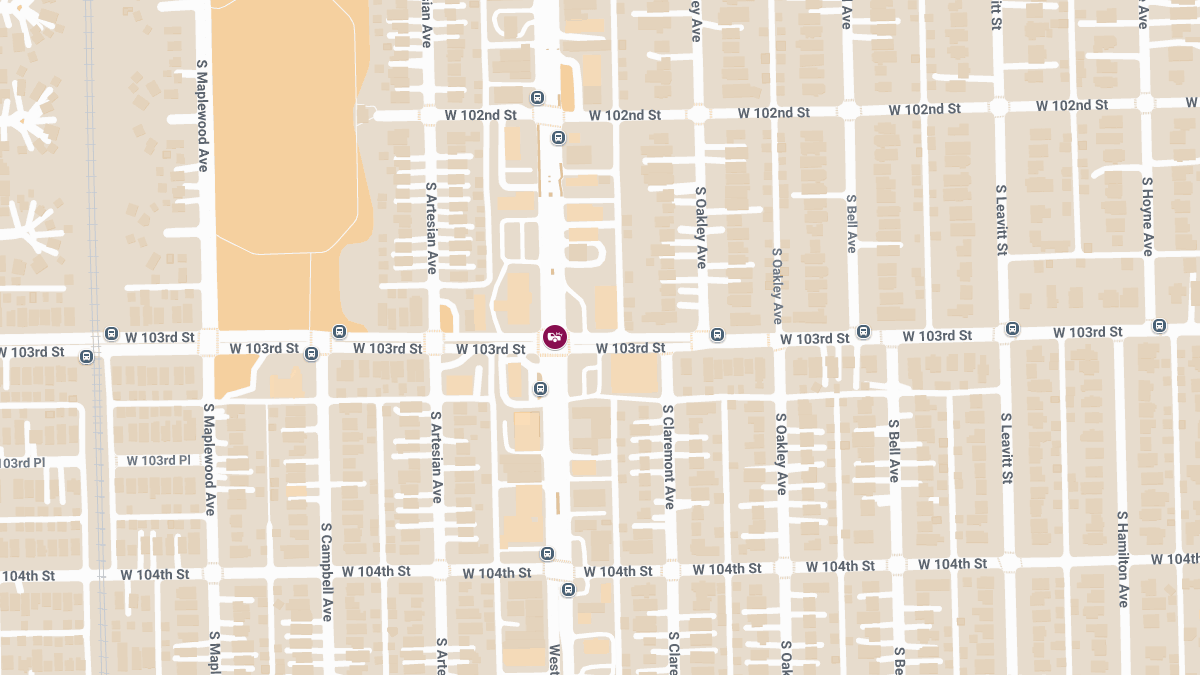Accident With Injuries Reported at W 103rd St & Western Ave
