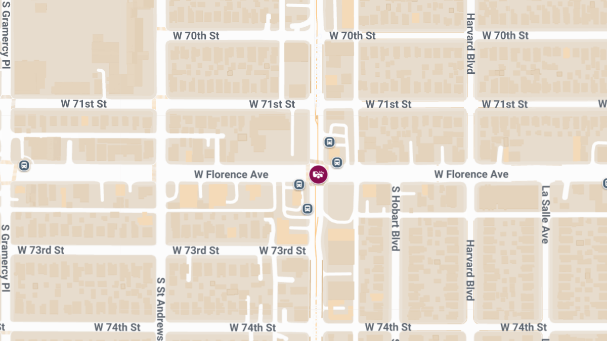 Accident With Injuries Reported at W Florence Ave & S Western Ave