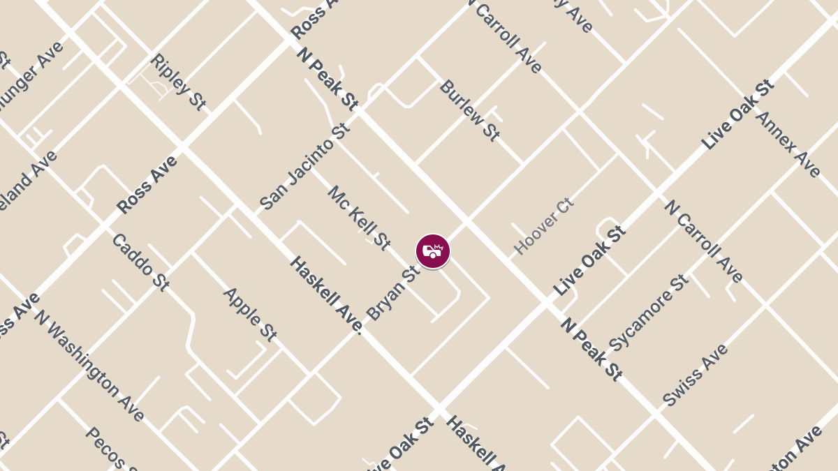 Accident With Injuries at N Haskell Ave & Ross Ave