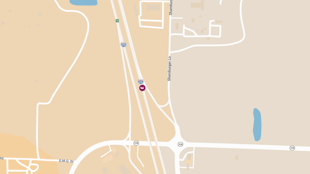 Accident With Injuries Reported on NB I-530 Near MM 4.1