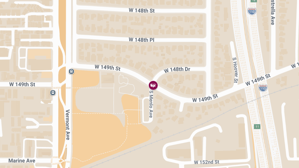 Accident With Injuries Reported on S Menlo Ave