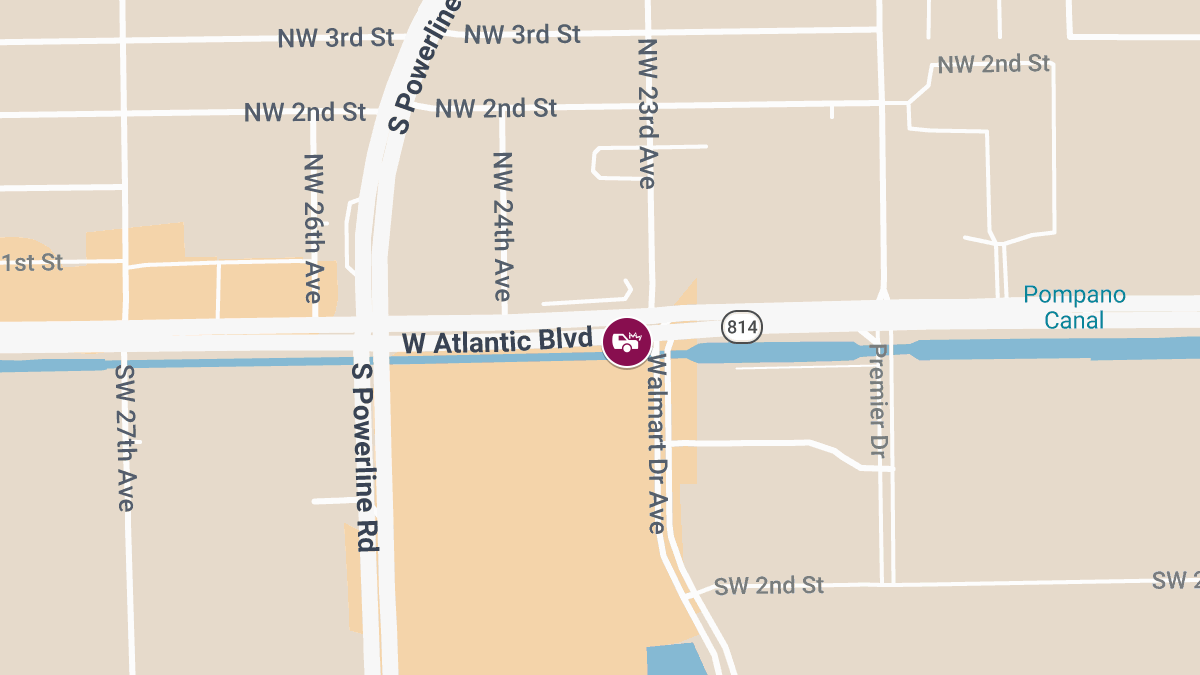 Accident With Injuries Reported on W Atlantic Blvd
