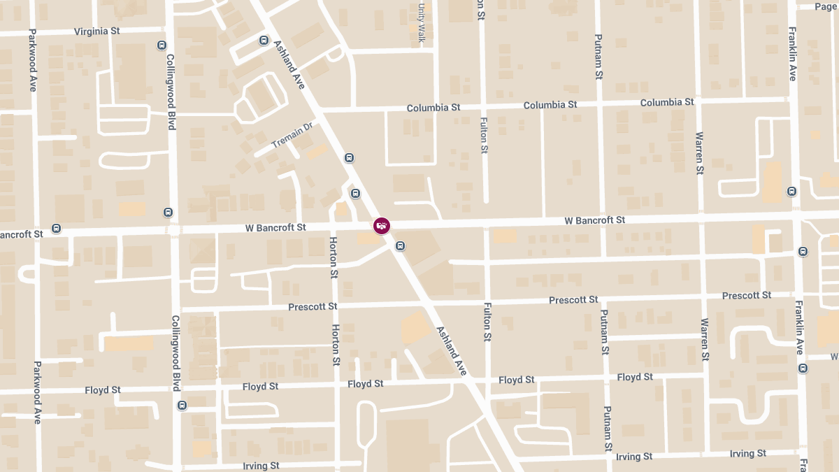 Accident With Injuries W Bancroft St & Ashland Ave
