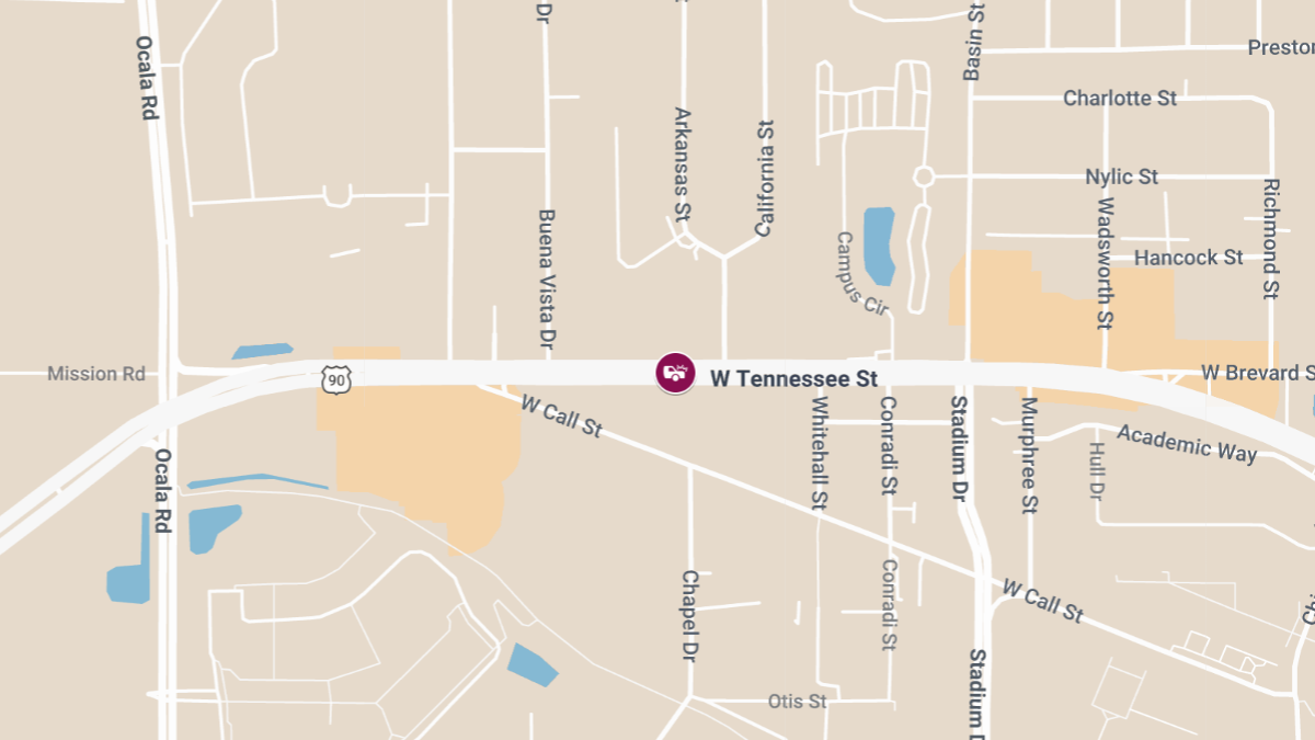 Accident With Injuries at 1701 W Tennessee St