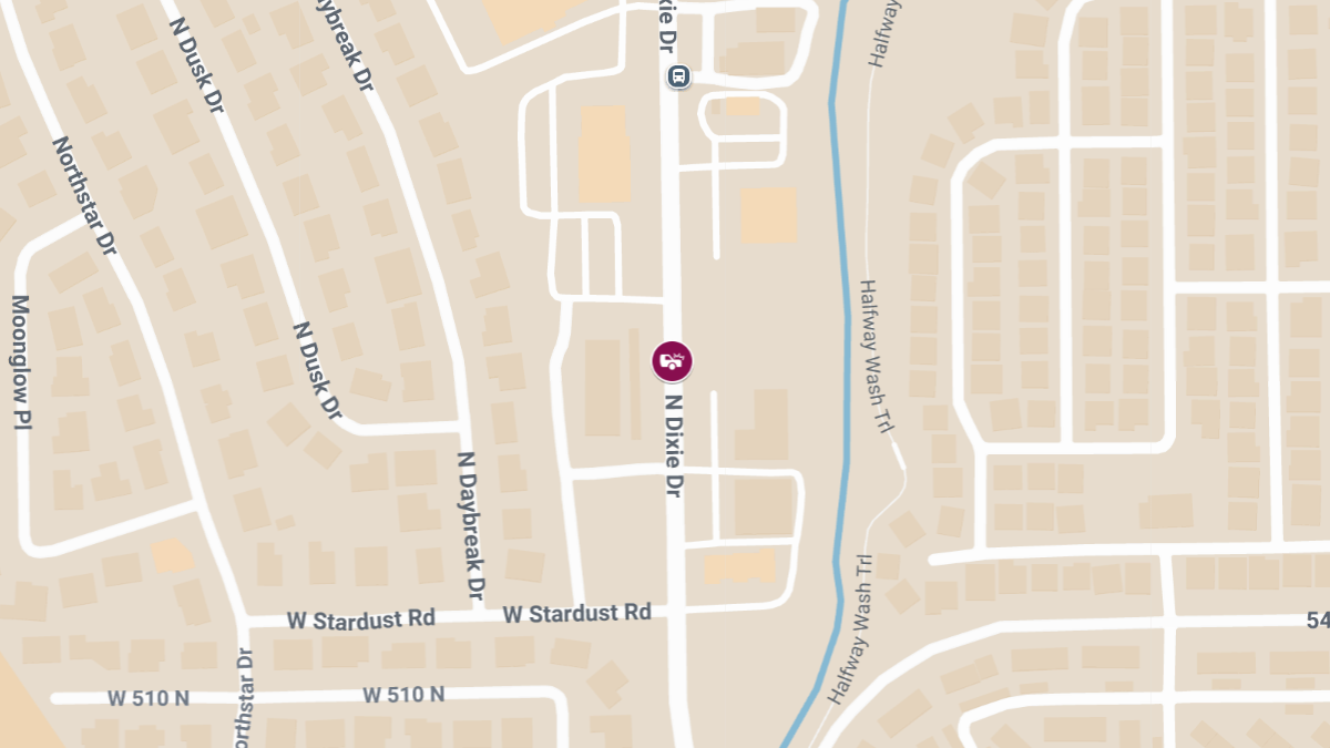 Accident With Injuries at 575 N Dixie Dr